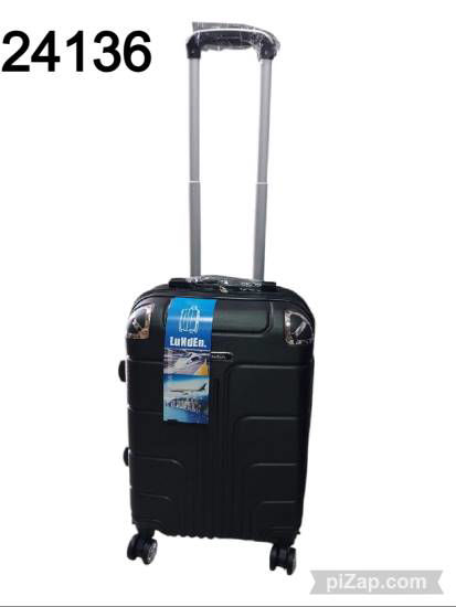 Imagen de VALIJA CARRY ON 20" CON RUEDAS DESMONTABLES NEGRO 2.25